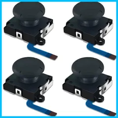 【最短発送】For switch joy-con 修理 Switch用 SensaBliss 修理ツール 右／左 センサーアナログジョイスティックSwitch用NS Joy-con対応 スイッチパーツ switch用ジョイコン対応 3Dアナログレバー 4個セッ