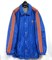 102　90s ヴィンテージ adidas｜アディダス 3STRIPES COACH JACKET コーチジャケット ニックスカラー