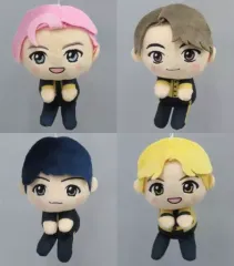 【中古】ぬいぐるみ 全4種セット ＆ you モアプラスぬいぐるみ～Butter～“RM＆Jin＆SUGA＆j-hope” 「TinyTAN」