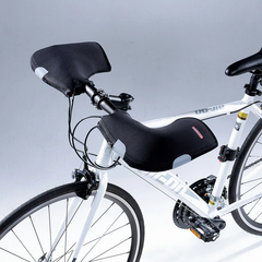 自転車 ハンドルカバー 防寒 クロスバイク用ハンドルカバー反射材付(ファスナー・面ファスナータイプ) 手袋/ネオプレン/撥水加工