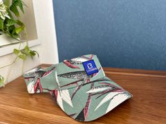 ライブランロゴ入りサンバイザー🧢 ブルーグリーン色