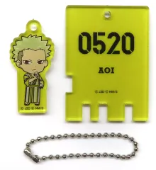 【中古】キーホルダー 神楽木葵 「怪獣8号×極楽湯・RAKU SPAコラボキャンペーン“第3部隊銭湯訓練” トレーディング銭湯錠風キーホルダー」