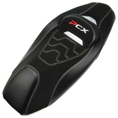 PCX125【jk05】シート ローダウン カスタム ドクロ　バックレスト付 PCX125【jk05】シート ローダウン カスタム ドクロ バックレスト付