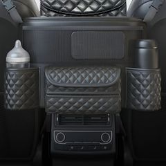 車の中の収納バッグ シート用ネットポケット 車の後部に取り付ける収納バッグ 買い物バッグ収納ボックス 車の用品用収納ボックス
