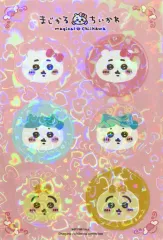 【中古】シール・ステッカー 集合(まじかるちいかわ) ホログラムステッカーシート 「ちいかわ なんか小さくてかわいいやつ」 ちいかわマーケット限定 対象商品購入特典