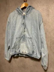 ZARA フード デニムジャケット