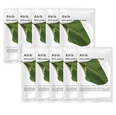 アビブ】Abib 弱酸性シートマスクパック (ドクダミフィット10枚)