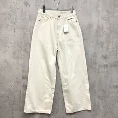 AMERICAN HOLIC アメリカンホリック　ワイドデニムパンツ　ベージュ　レディース　Sサイズ