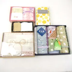 今治 紋織タオル他 フェイスタオル ハンドタオル等 5点セット ギフト 日用品 まとめて 大量