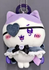 【中古】キーホルダー だてんしなハチワレ てんし あくま マスコット 「ちいかわ なんか小さくてかわいいやつ てんし あくま＠東京駅」