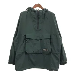 90年代 Abercrombie & Fitch アバクロンビーアンドフィッチ アノラックパーカー ジャケット グリーン (メンズ M) 中古 古着 Q8502