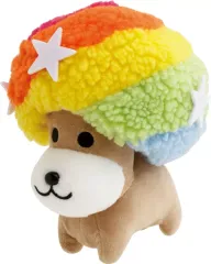 アフロ犬 ３個 カーリー ボールチェーン タグ付 レア ぬいぐるみ ストラップ アフロ犬 タグ付 ボールチェーン サンエックス - メルカリ