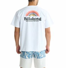 2025春夏 新品【BILLABONG/ビラボン】FIRMA STRETCH TEE サーフTシャツ【OVER FIT】 WHT メンズ BF01A858