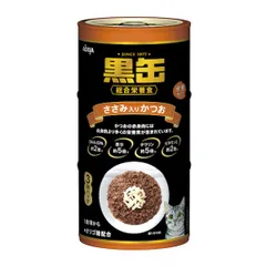 【新品・14営業日以内発送】アイシア BC3-3 黒缶3P ささみ入りかつお 480g BC33【沖縄離島販売不可】のサムネイル