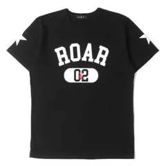 美品 roar ロアー Tシャツ サイズ:4 SOPHNET. ソフネット コラボ カレッジロゴ クルーネック Tシャツ 17AW ブラック 黒 トップス カットソー 半袖 コラボのサムネイル