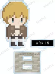 【中古】アクリルスタンド・アクリルパネル アルミン・アルレルト 「進撃の巨人 トレーディングアクリルスタンド(ワンナイト人狼コラボドット絵ver.)」