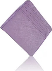 革ICHI フラグメントケース 小銭入れ ミニ財布 レディース 本革 ミニウォレット カードケース カード入れ( ライトパープル)