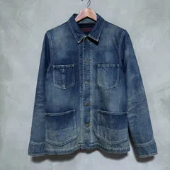 【クラッシュ加工】wrangler ロンハーマン別注　デニムジャケット　コンチョ クラッシュ加工】wrangler ロンハーマン別注 デニムジャケット