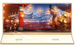 [중고] 우드 스탠드 우드 보드 2.Tian Hong Yuan 나무 무대 디오라마 스탠드 [스트리트 파이터 6]