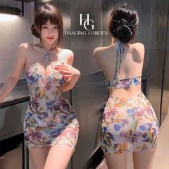 【フリーサイズ】セクシーランジェリーエロコスプレドレス可愛い勝負下着ＴバックワンピースHGHANGINGGARDENハンギングガーデン