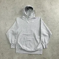 80s USA製 LAND'S END × Campion Reverse weave Plain Hoodie ランズエンド × チャンピオンリバース リバースウェーブ 目無し　パーカ フーディ