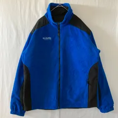 【海外規格】古着　Columbia　フリース×ナイロン　リバーシブルジャケット　90s
