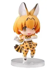 【中古】トレーディングフィギュア サーバル ウインクVer. 「カプセルQキャラクターズ けものフレンズデフォルメ立体図鑑-かぷせるフレンズ-Vol.1」
