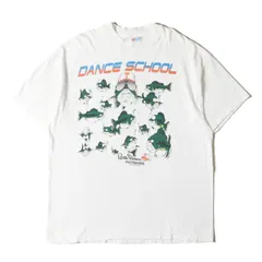 90s - 00s ヴィンテージ古着 | 90s ブラックバス イラスト Tシャツ | USA製 Hanes | ホワイト 白 サイズ:XL | 90年代 | トップス カットソー 半袖【メンズ】【中古】