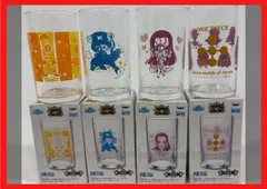 【未使用品・コンプリート】🍀ワンピース 一番くじ グラス 全4種コンプ✨ チョッパー/ハンコック/七武海 限定/レア