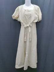 ◇ Θ NATURAL BEAUTY BASIC セット バックシャン　トップス キャミ　ワンピース サイズM ベージュ レディース P  【1409250014055】