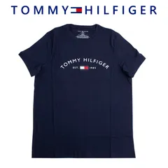 トミーヒルフィガー TOMMY HILFIGER Tシャツ フロント ロゴ 半袖 メンズ 丸首 おしゃれ トップス 09t4327