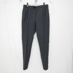 SOPHNET. ソフネット GRAMICCI グラミチ SLIM-FIT EASY SLACKS BY LORO PIANA イージースラックス ウール パンツ CHARCOAL S SOPH-200132