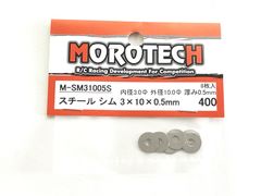 MOROTECH モロテック　M-SM31005S　スチール シム 3×10×0.5mm　ラジコンパーツ　★M