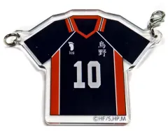 【中古】雑貨 日向翔陽(10/烏野高校) 「ハイキュー!!ストア ユニフォーム型アクリルチャームコレクション」