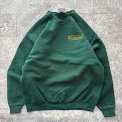【USA製】リー Lee スウェット 90s 古着 トレーナー Lサイズ 緑 グリーン 刺繍ロゴ ワンポイント