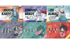 【中古】クリアポスター 全6種セット オリジナルA5サイズクリアポスター 「にじさんじ×ファミリーマート」 菓子コース 対象商品購入特典
