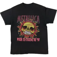 古着 METALLICA メタリカ ドクロ柄 スカル柄 バンドTシャツ バンT メンズM相当/eaa546066
