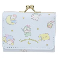 サンリオキャラクターズ コンパクト財布 ミニウォレット 三つ折り ブルー BL