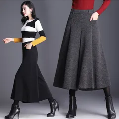 ワイドパンツ ガウチョパンツ ハイウエスト レディース ボトムス パンツ ガウチョ カジュアル 体型カバー 通勤 女性 大人 上品 トレンド 秋冬jiujiuy01