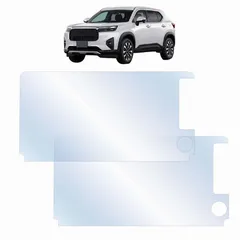 (2枚入) WR-V (DG5型) ホンダ用 LXM-242ZFNi 9インチ Honda純正ナビゲーション 専用保護フィルム 2枚入 保護シール ナビ パーツ アクセサリー WRV