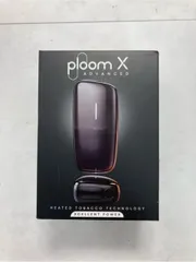 02.2160 美品◎プルームx アドバンスド ブラック ploom 本体 最新型 送料無料