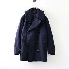 【新品タグ付✨】ユニクロ ジルサンダー ピーコート オーバーサイズ ネイビー M ユニクロ公式 | ウールブレンドオーバーサイズピーコート