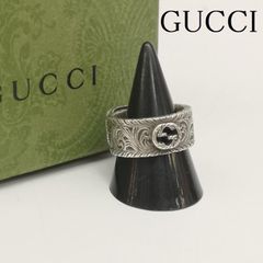 GUCCIグッチ スクエアGアラベスクリング 18号 フルセット - メルカリ