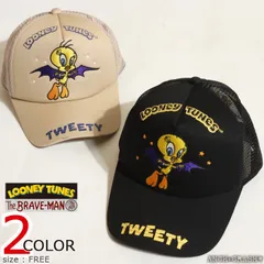 タグ付き！バックスバニー トゥイーティー フェイス キッズ キャップ※汚れ等あり 2025年最新】LOONEY TUNES キャップの人気アイテム - メルカリ