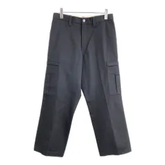 Dickies ディッキーズ カーゴワークパンツ ブラック(メンズ W32)中古 古着 U5176