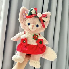 お顔厳選　リーナベルクリスマスぬいぐるみキーチェーン クリスマス リーナベル ぬいぐるみキーチェーン❘上海ディズニー