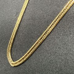 K18 喜平 ネックレス 12面トリプル 40cm 10g メンズ レディース チェーン 金無垢 刻印あり 重厚感 資産 保証あり 喜平ネックレス