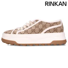 グッチ サイズ:6  TENNIS 1977 GG総柄ローカットスニーカー 中古 SS13 グッチ TENNIS 1977 GG総柄ローカットスニーカー メンズ 6 - メルカリ