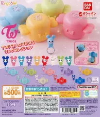 【中古】紙製品(女性) ガチャ台紙 「Ringcolle! TWICE LOVELYS リングコレクション」