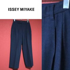 美品 ISSEY MIYAKE MEN タックパンツ チェック XL レーヨン - メルカリ